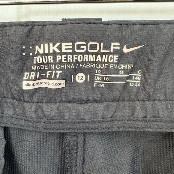 Nike Golf Tour Performance Women's Pants   Dri-Fit Dark Grey Size 12 - Picture 7 of 11
